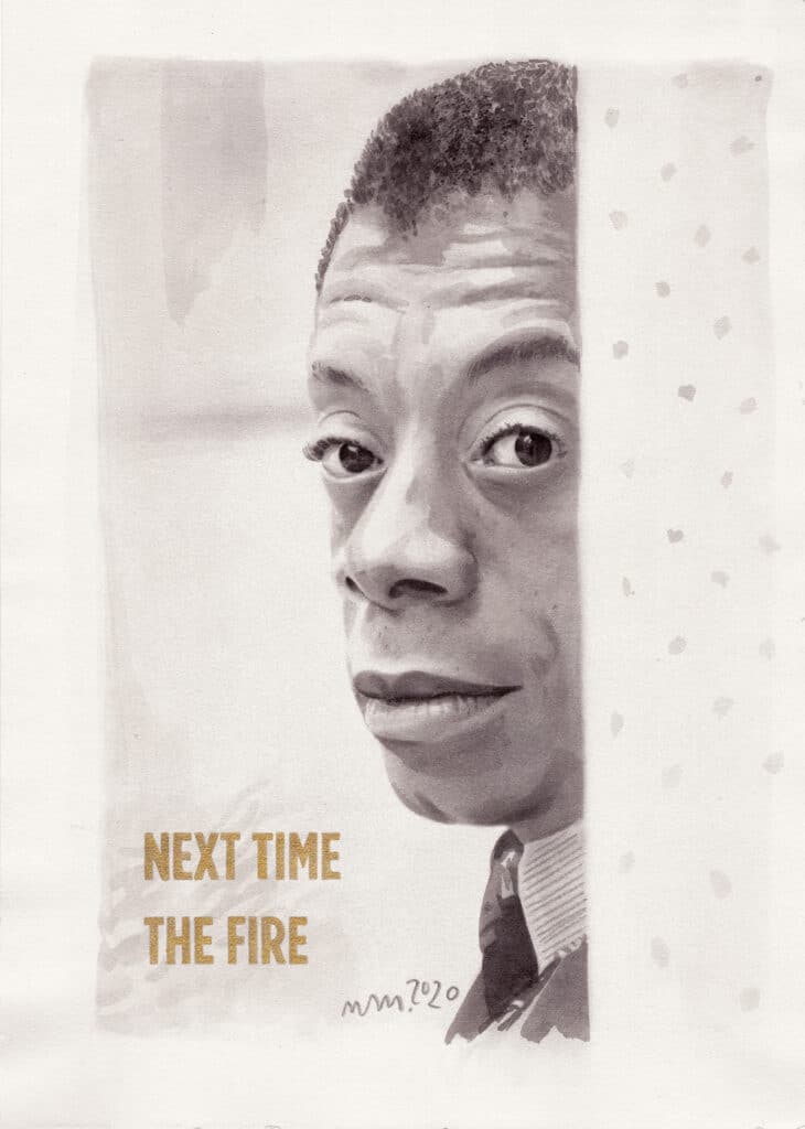 james baldwin 730x1024 - Têtes avec mot -